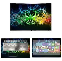 Decalrus - Protective Decal Rainbow Skin Sticker for HP Envy 17M AE011DX (17.3" Screen) case Cover wrap HPenvy17_ae011dx-164