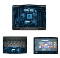 Decalrus - Protective Decal Skin Sticker for 2016 Alienware 13 R3 (13.3" Screen) case Cover wrap AL16alienware13-137