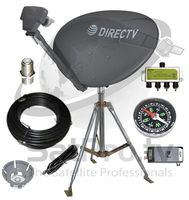 DirecTV HD SL3S 4K 3D Portable Satellite Dish RV System