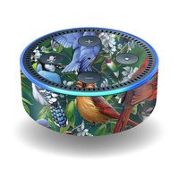 MightySkins Skin Compatible with Amazon Echo Dot (2ND Gen) - Backyard Gathering | Protective, Durable, and Unique Vinyl Decal Wrap Cover | Easy to Apply, Remove, and Change Styles | Made in The USA