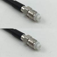 6 inch RG188 FME FEMALE to FME FEMALE Pigtail Jumper RF coaxial cable 50ohm High Quality Quick USA Shipping