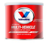 Valvoline Multi-Vehicle High Temperature Red Grease 1 LB Tub