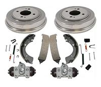 New Rear Drums Brake Shoes Wheel Cylinders & Hardware Fits For Honda Civic 1996-2000
