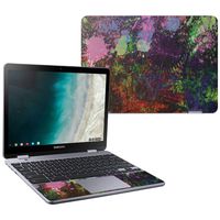 MightySkins Skin Compatible with Samsung Chromebook Plus LTE (2018) - Paint Drip | Protective, Durable, and Unique Vinyl Decal wrap Cover | Easy to Apply, Remove, and Change Styles | Made in The USA