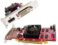 New HP HD5450 512MB PCIe Short Bracket Card 599981-001