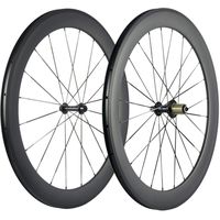 Superteam 38/50/60/88mm Carbon Wheelset 700c Clincher 23mm Wheel UD Matte Finish (60mm/23mm)