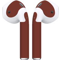 APSkins 2 Piece Printed Skins Wrap. Compatible with Apple Airpods (Dark Skin)