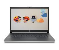 2020 HP 14 Premium Laptop Computer PC, 14-inch HD Touchscreen Micro-Edge Display, AMD Ryzen 3 3200U (20%> i3-7100U), 8GB RAM 1TB HDD, USB-C HDMI BT WiFi Webcam Win 10-Accessory Bundle