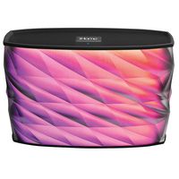 iHome iBT84 Portable Splashproof Color Changing 10 Hour Rechargeable Bluetooth Stereo Speaker with Speakerphone and Built-In Power Bank