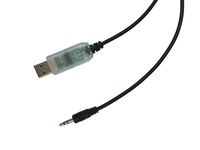 Washinglee USB Data Cable for Lifescan Glucose Diabetes Meters, Onetouch Series Like Ultra2, Ultramini, Ultralink and Ultrasmart, with Intelligent Chip. Black. 2 Options (LED Indicators)