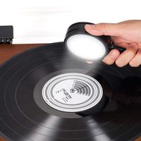 Nobsound 50/60Hz Stroboscopic Speed Strobe Light + Tachometer Disc for Turntable LP Record Player (Power Supply Version)