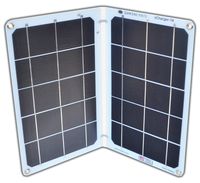 Suntactics S14 Dual Port Solar Charger, Quick Charge Phones, Power Banks and Many Other USB Devices Using Only The Sun! Assembled in The USA