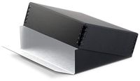 Gaylord Archival Black Drop-Front Deep Lid Photo/Print Preservation Box - 14 1/2W x 18 1/2L x 3"H