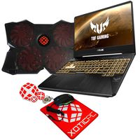 ASUS TUF Gaming TUF705DU-PB74 Enthusiast (AMD Ryzen 7 3750H, 32GB RAM, 2TB NVMe SSD, NVIDIA GTX1660Ti 6GB, 17.3" Full HD, Windows 10) Gaming Laptop