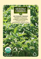 Seeds of Change Certified Organic Nufar F1 Basil Seeds