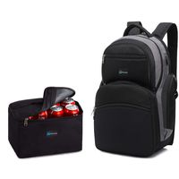 PRIMOCEAN Backpack Insulated Cooler Bag Waterproof, 16.4-inch Laptop, TSA Friendly, Detachable Lunch Box, Leak proof, Hiking, School, Beach trip, Picnic Traveling Camping backpack for Men Women, USB