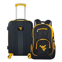 NCAA West Virginia Mountaineers 2-Piece Luggage Set