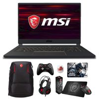 MSI GS65 Stealth-004 (i7-8750H, 32GB RAM, 256GB NVMe SSD, NVIDIA RTX 2070 8GB, 15.6" Full HD 144Hz 3ms, Windows 10 Pro) VR Ready Gaming Notebook