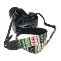 Coromose Camera Shoulder Strap Belt For SLR DSLR Nikon For Canon Sony (Green)