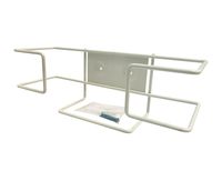 Disposable Glove Wire Rack, Wall Mounted Universal Box Holder, Single Rack (1 Rack, Best for Larger Sized Boxes)