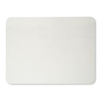 Charles Leonard Set of 12 Dry Erase Lapboards, 9 x 12 Inches, Masonite, One Sided, Plain White, 12 Each (35100)