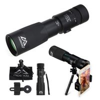 Mosodo Crystal Clear 8-24X40 Dual Focus Optics Monocular Telescope │Green FMC Lens with Bak-4 Prism for Excellent Views Outdoors Day & Night │ Featured Compact Design, Waterproof & Scratch Resistant