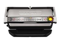 T-fal GC722D53 1800W OptiGrill XL Stainless Steel Large Indoor Electric Grill with Removable and Dishwasher Safe Plates, Silver