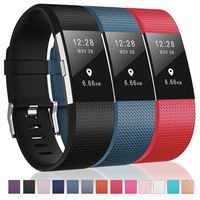 Humenn Bands Compatible with Fitbit Charge 2, 3 Pack Classic & Special Edition Replacement Bands for Fitbit Charge 2, Women Men
