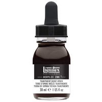 Liquitex, Transparent Burnt Umber Professional Acrylic Ink 1-oz jar