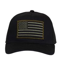 Knuckleheads Clothing Baby Boy Infant Trucker Sun Hat Toddler Mesh Baseball Cap USA Green M 53 cm 2 to 5 Years