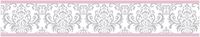 Sweet Jojo Designs Pink, Gray and White Elizabeth Kids and Baby Modern Wall Paper Border