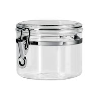 Oggi 28-Ounce Clear Acrylic Canister with Locking Clamp