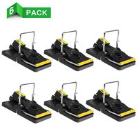 Authenzo Mouse Trap SX-5006 Mice Trap That Work Human Power Mouse Killer Mouse Catcher Quick Effective Sanitary Safe for Families and Pet 6 Pack