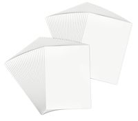 Golden State Art, Pack of 50, 5x7 Backerboards for Framing. Pack Contains 50 Backing Boards