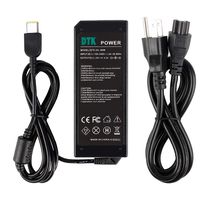 DTK 20V 4.5A 90W 0B46994 USB Ac Adapter Laptop Computer Notebook Charger PC Power Cord Supply Source Plug for Lenovo ThinkPad T440 T550 T440S L540 (20V 3.25A 65W Compatible) Connector Size: 11 x 5mm