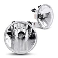 AUTOSAVER88 Round Fog Lights 5202 PS-12V 24W Halogen Lamp For Chevy(Chevrolet) 07-14 Suburban/Tahoe/ 07-13 Avalanche/ 10-13 Camaro/ 15-16 Colorado/ 15 Silverado/GMC Acadia/Yukon/Yukon ATFL0344