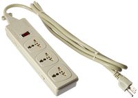 Wonpro WES4.3D105 Universal Power Strip with 3 Outlet