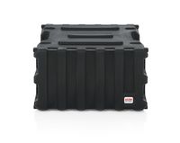 Gator Cases Pro Series Rotationally Molded 6U Rack Case with Standard 19" Depth; Made in USA (G-PRO-6U-19)