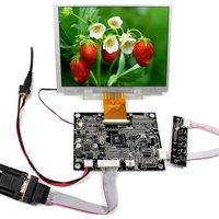 VSDISPLAY 7" 7 inch 800X600 LCD Screen A070SN02 with VGA LCD Controller Board