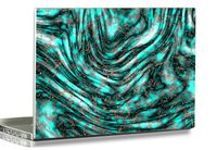 3D Print Laptop Skin Vinyl Sticker Decal, 12" 13" 13.3" 14" 15" 15.4" 15.6 inch Laptop Skin Sticker Cover Art Decal Protector Fits HP Dell Lenovo Compaq Apple Asus Acer (Blue Marble)