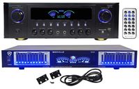 Technical Pro RX41BT Home Theater Receiver, Bluetooth USB/SD+10 Band Equalizer