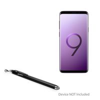 Samsung Galaxy S9 Plus Stylus Pen, BoxWave [EverTouch Capacitive Stylus] Fiber Tip Capacitive Stylus Pen for Samsung Galaxy S9 Plus - Jet Black