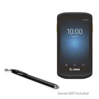 Zebra TC20 Stylus Pen, BoxWave [EverTouch Capacitive Stylus] Fiber Tip Capacitive Stylus Pen for Zebra TC20 - Jet Black