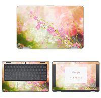 decalrus - Protective Decal Floral Skin Sticker for Asus ChromeBook Flip C213SA (11.6" Screen) case Cover wrap ASchrmbk11_C213-177