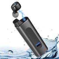 Bluetooth 5.0 HI-FI Stereo Wireless Earbuds, KAISITE IPX7 Waterproof Sports TWS Earbuds, with Portable 650mAh Charging Case and Automatic Matching Noise Reduction Headphones for iPhone/Android