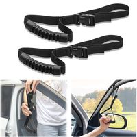 Sporthfish Automotive Adjustable Standing Aid Safety Handle Vehicle Support Grip Handle Disability Help Car Hand Hook- 2 pcs
