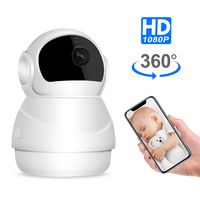 Pet Camera, Nanny Cam, Wireless IP Camera, WiFi 1080P HD Indoor Home Security Camera with Two Way Audio and Video, Night Vision Camera for Dog/Cat/Elder/Baby Monitor, Pan/Tilt/Zoom Function