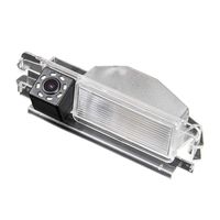 HD 720p Rear View Back Up Reverse Parking Camera in License Plate Waterproof Night Version (NTSC) for Nissan March Micra K12 K13 Renault Logan & Renault Sandero