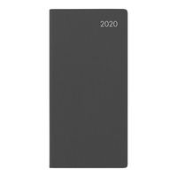 Letts Principal Week to View 2020 Planner to View, Grey, 8.25 x 5.875 inches (CP3SULC-20)