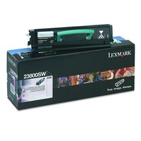 Lexmark E238 Return Program Toner Cartridge, Black